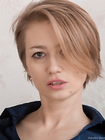 Yulenka Moore strips off denim and lingerie